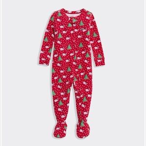 Vineyard Vines Kids Christmas Pajama Onesie